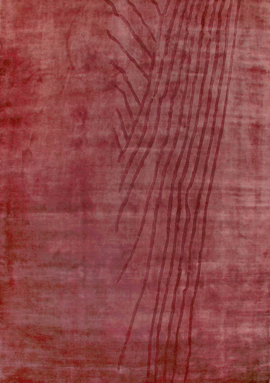obrazek 1 Reprezentacyjny bordowy dywan do salonu - Sartori Rugs