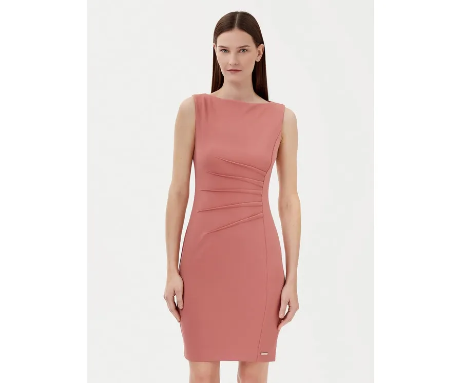 obrazek 1 Calvin Klein Sukienka koktajlowa K20K208433 Różowy Slim Fit