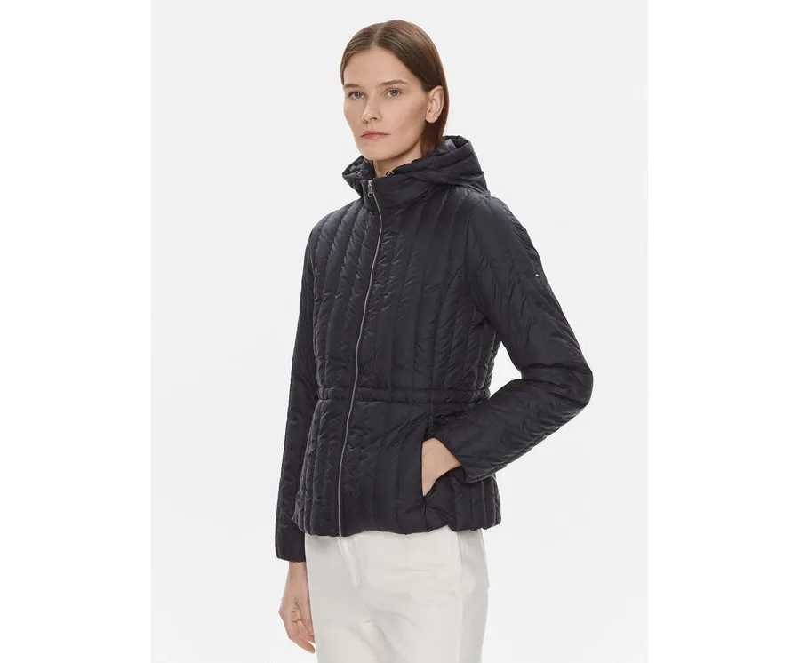 obrazek 1 Tommy Hilfiger Kurtka puchowa WW0WW40484 Granatowy Regular Fit