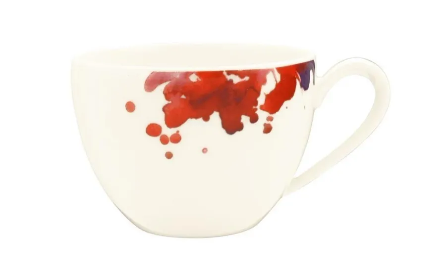 obrazek 1 Stylowa porcelanowa filiżanka do kawy zdobiona motywem kwiatu geranium – Tettau