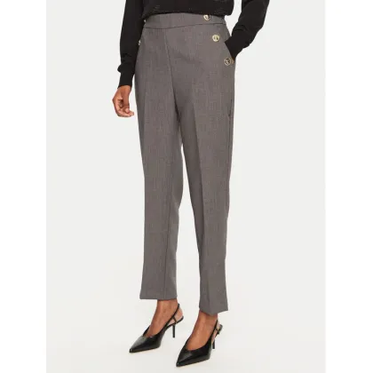 Zdjęcie Lola Casademunt by Maite Spodnie materiałowe MF2414022 011 Szary Regular Fit