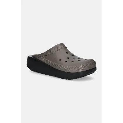 Zdjęcie Crocs klapki Blunt Toe Blocked Clog męskie kolor szary 210338.004