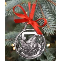 Zdjęcie Fantastyczna dekoracja na choinkę z pewteru