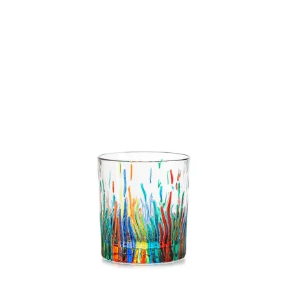 Zdjęcie Kolorowy komplet 6 szklanek do degustacji wody (240 ml)