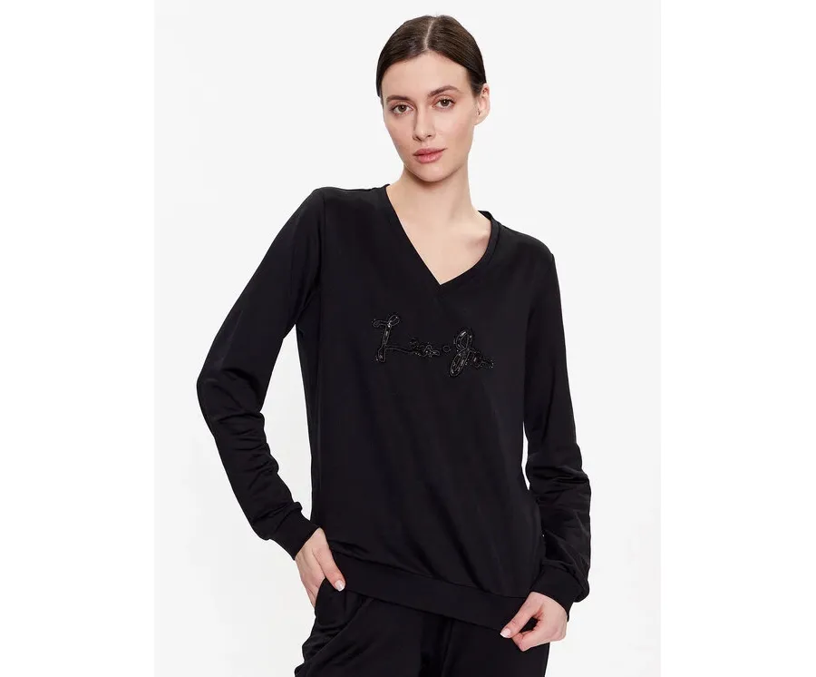 obrazek 1 Liu Jo Sport Bluzka TA3216 F0869 Czarny Regular Fit