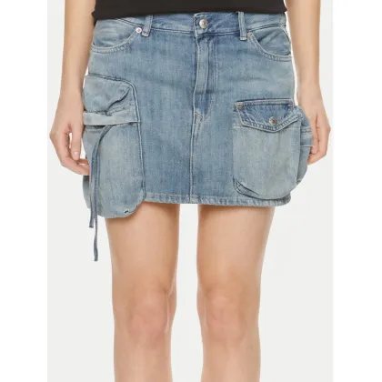 Zdjęcie Replay Spódnica jeansowa W9934 .000.794 Niebieski Regular Fit REPLAY