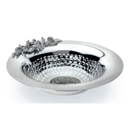 Zdjęcie Włoska platerowana srebrem misa dekoracyjna