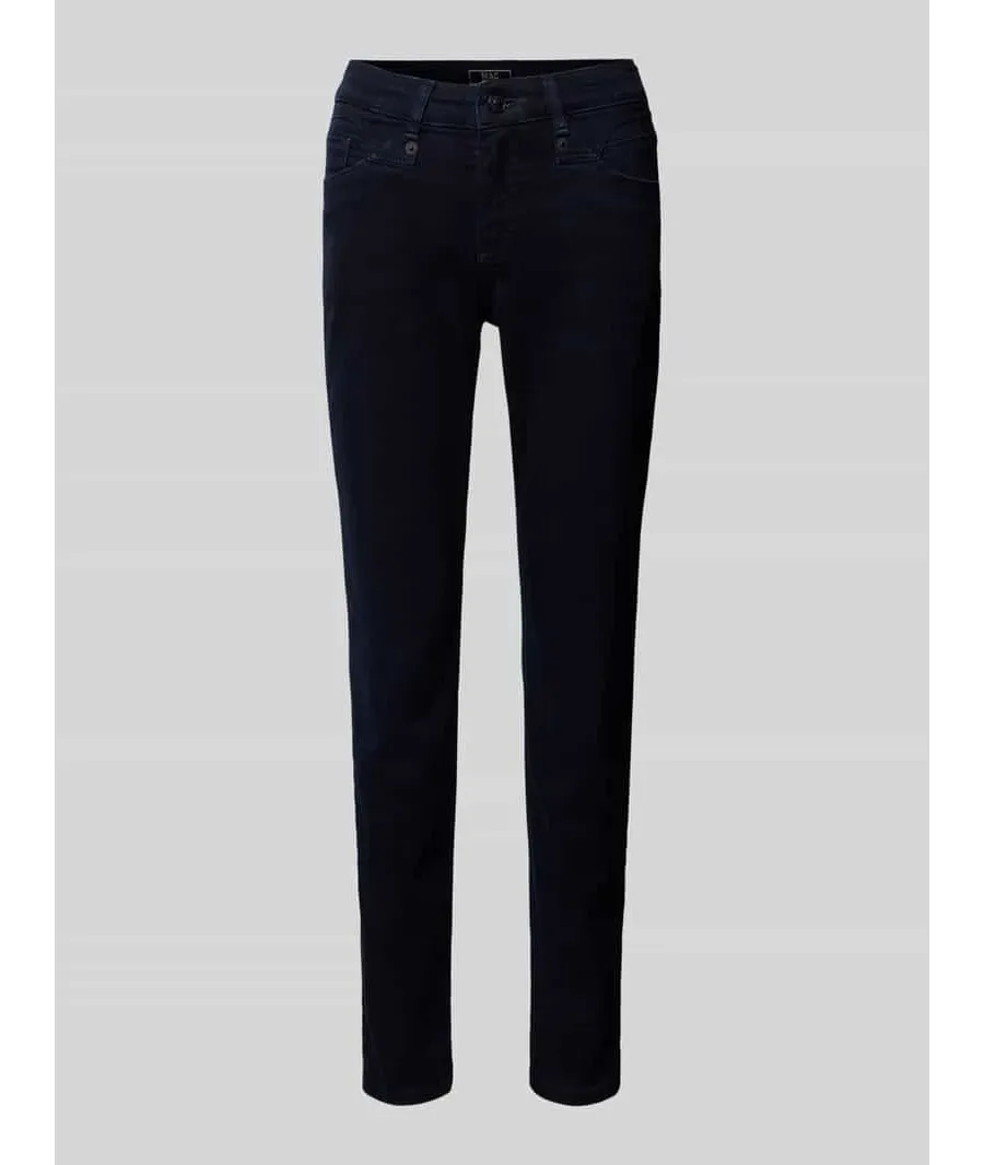 obrazek 1 Jeansy o kroju slim fit z 5 kieszeniami model ‘Rich’