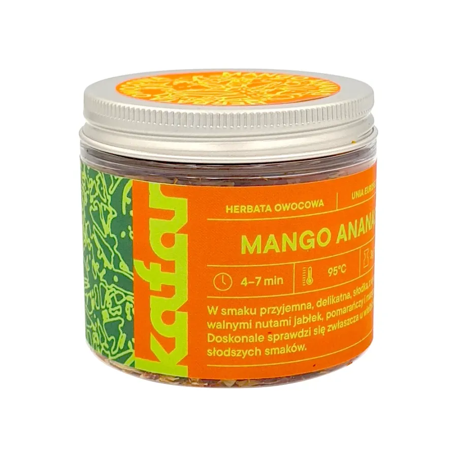 obrazek 1 HERBATA MIESIĄCA: Kafar - Mango Ananas - Herbata sypana 50 g KAFAR