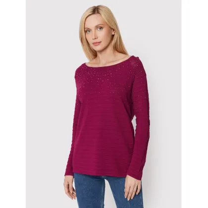 Zdjęcie Joseph Ribkoff Sweter 223955 Fioletowy Regular Fit