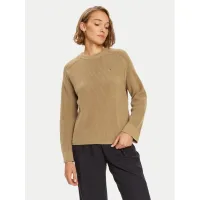 Zdjęcie Tommy Hilfiger Sweter WW0WW40751 Beżowy Regular Fit