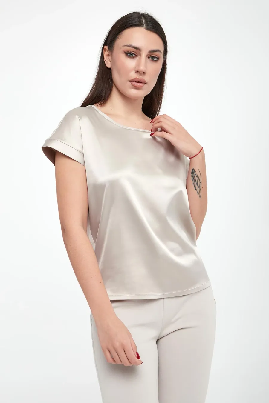 obrazek 1 T-shirt damski satynowy Taila JOOP! Joop!