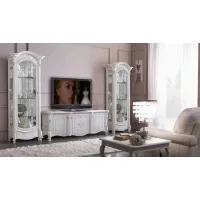 Picture Display cabinet with 1 left/right door, lighting set included - Casa + 39