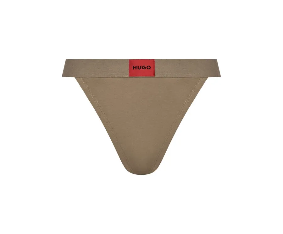 obrazek 1 HUGO Stringi String Red Label 50492326 Brązowy