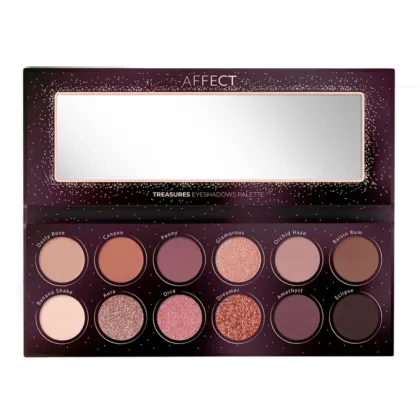 Zdjęcie Affect Paleta Cieni Prasowanych Treasures 24 g