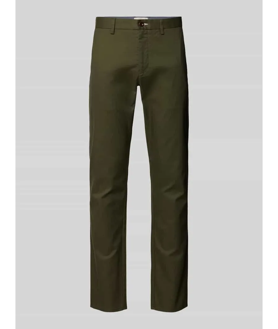 obrazek 1 Chinosy o kroju slim fit z bocznymi, wpuszczanymi kieszeniami