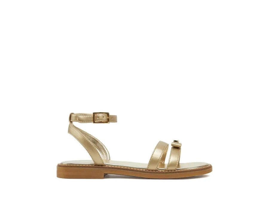 obrazek 1 Calvin Klein Jeans Sandały Sandal V4A2-83052-1322 Złoty