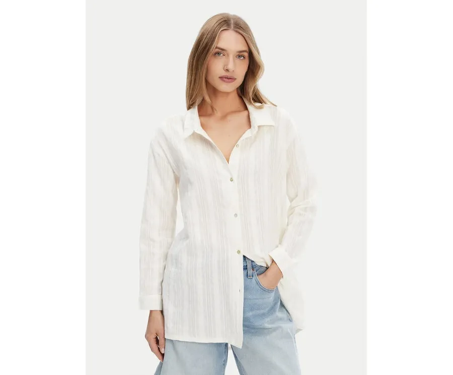 obrazek 1 Roxy Koszula ERJX603447 Écru Relaxed Fit