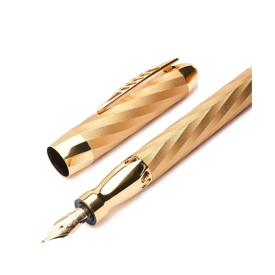 obrazek 1 Cudowne pióro wieczne Psyco-Yellow Gold z włoch