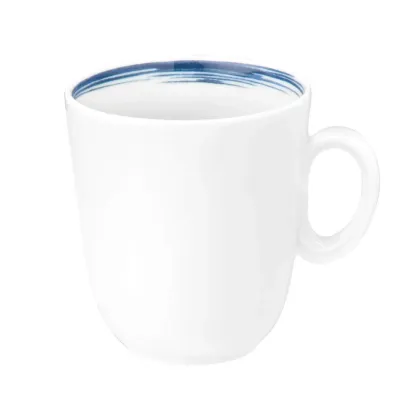 Zdjęcie Stylowy porcelanowy kubek zdobiony niebieskim wzorem - Seltmann Weiden