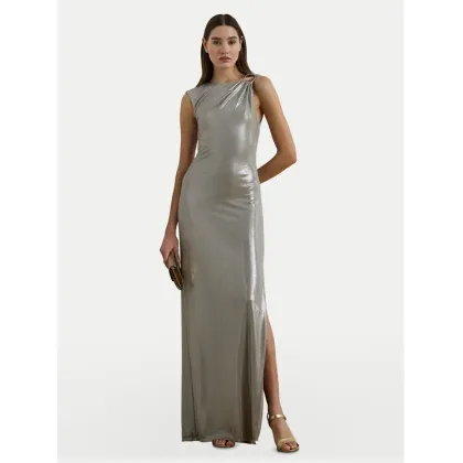 Zdjęcie LAUREN RALPH LAUREN Sukienka wieczorowa 253970801001 Srebrny Slim Fit