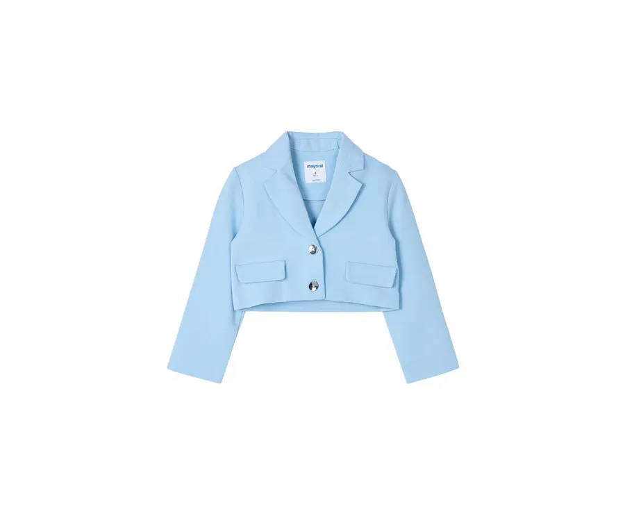 obrazek 1 Mayoral Marynarka 3405 Błękitny Relaxed Fit