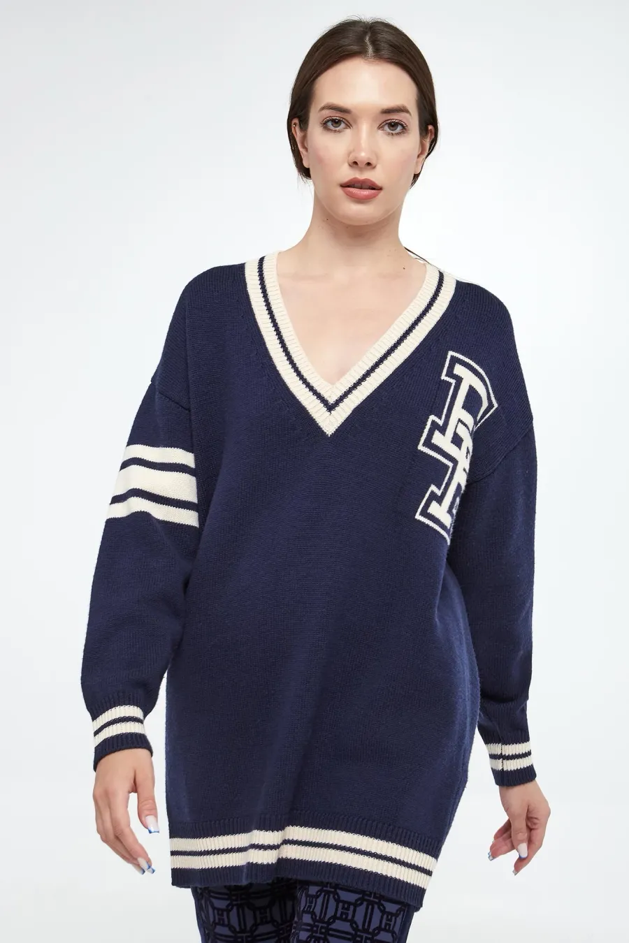 obrazek 1 Sukienka wełniana ELISABETTA FRANCHI Elisabetta Franchi