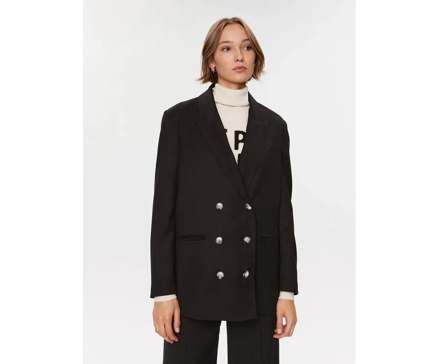 obrazek 1 Silvian Heach Marynarka CVA23093GC Czarny Regular Fit