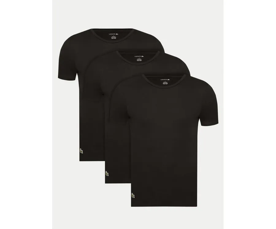 obrazek 1 Lacoste Komplet 3 t-shirtów TH9007 Czarny Slim Fit