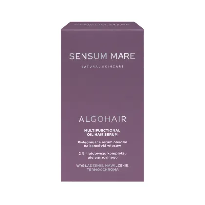 Zdjęcie Sensum Mare Algohair Pielęgnujące serum olejowe na końcówki włosów
