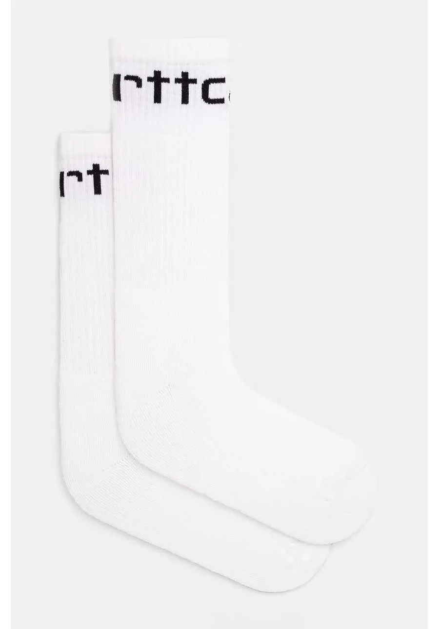 obrazek 1 Carhartt WIP skarpetki Carhartt Socks kolor biały I029422.WHITE.BLAC