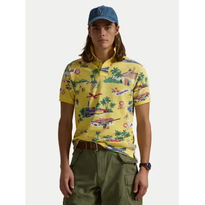 Zdjęcie Polo Ralph Lauren Polo 710963485001 Żółty Custom Slim Fit