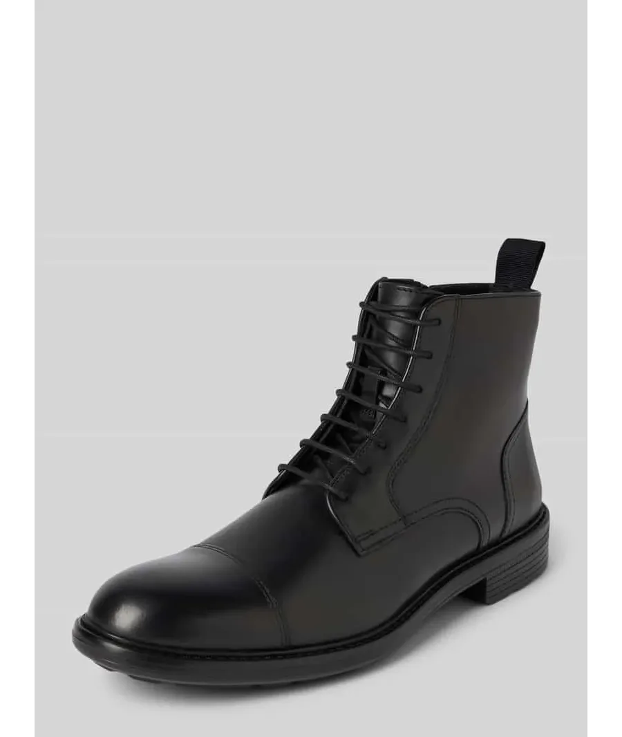 obrazek 1 Buty skórzane z ozdobnymi szwami model ‘U WALK PLEASURE’