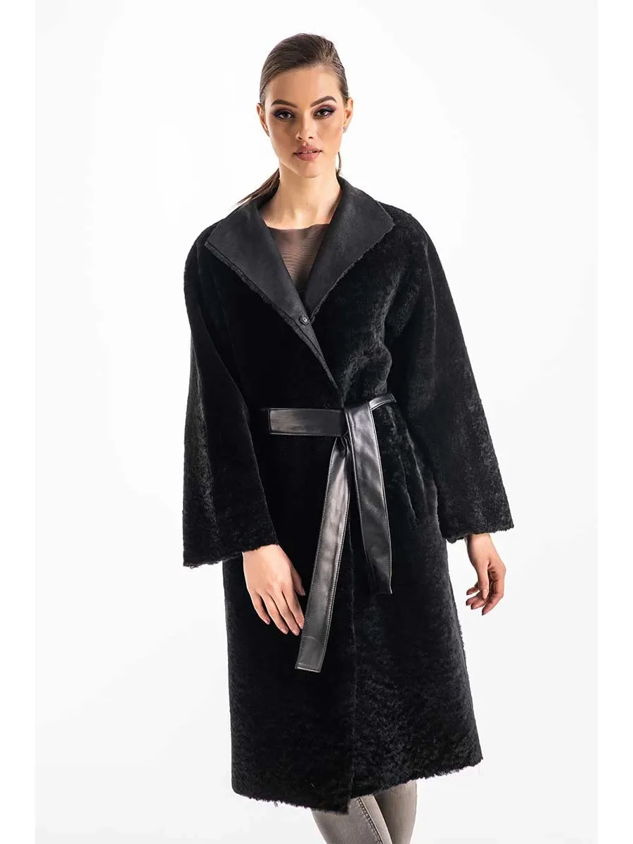 obrazek 2 Eleganckie dwustronne futro z owczej skóry - A&A Vesa