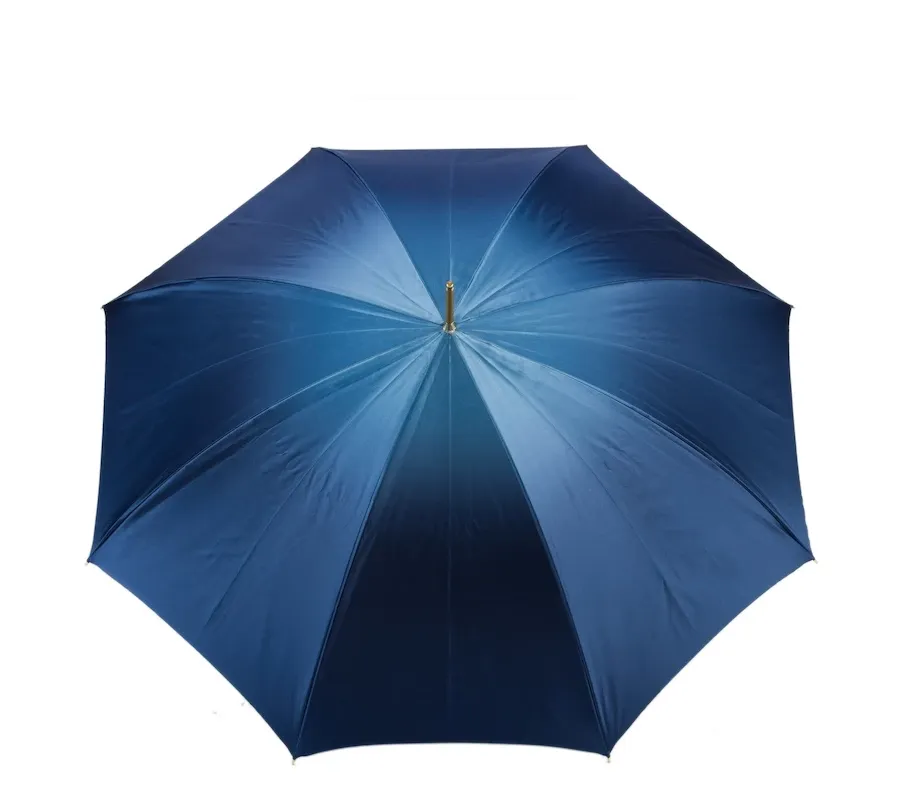obrazek 8 Elegancki granatowy parasol damski zdobiony oryginalnym motywem – Pasotti