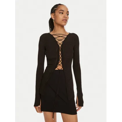 Zdjęcie Patrizia Pepe Bluzka 8K0207 K1QZA K250 Czarny Slim Fit