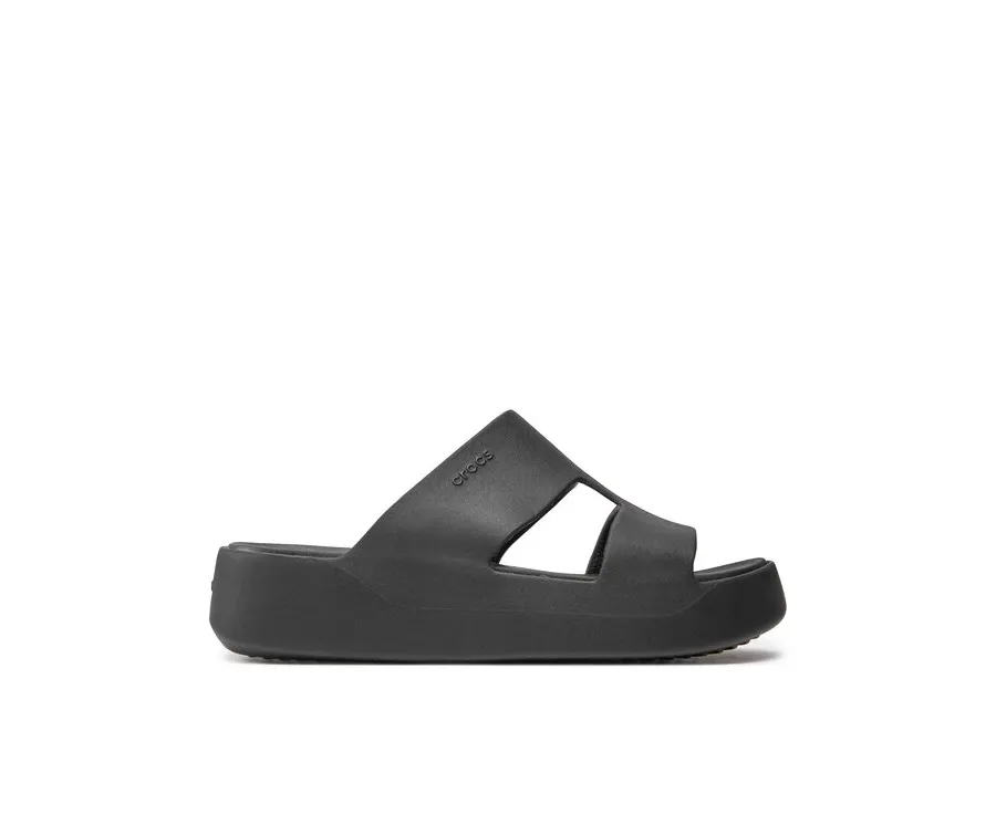obrazek 1 Crocs Klapki Getaway Platform H-Strap 209409 Czarny