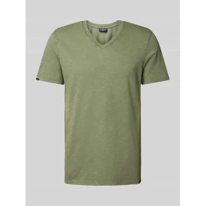 Zdjęcie T-shirt z dekoltem w serek