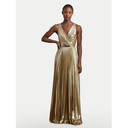Zdjęcie LAUREN RALPH LAUREN Sukienka wieczorowa 253963634001 Złoty Slim Fit