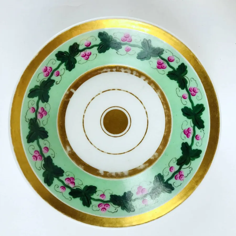 obrazek 6 Antyczna porcelanowa filiżanka z XIX wieku w idealnym stanie
