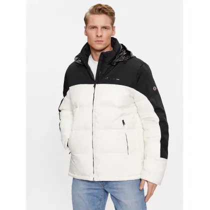 Zdjęcie Champion Kurtka przejściowa Jacket 219191 Écru Regular Fit