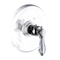 Zdjęcie 3/4” wbudowana termostatyczna część zewnętrzna bez ogranicznika Half Dome - Officina Nicolazzi