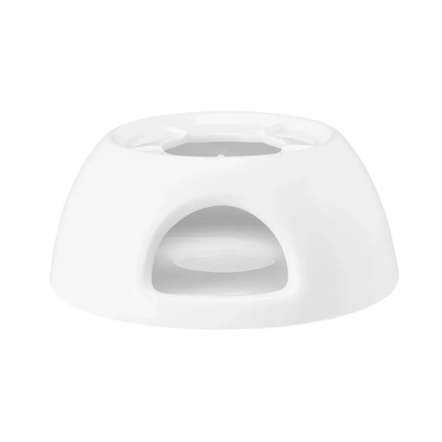 obrazek 1 Stylowy biały porcelanowy podgrzewacz o nowoczesnym wzornictwie - Seltmann Weiden