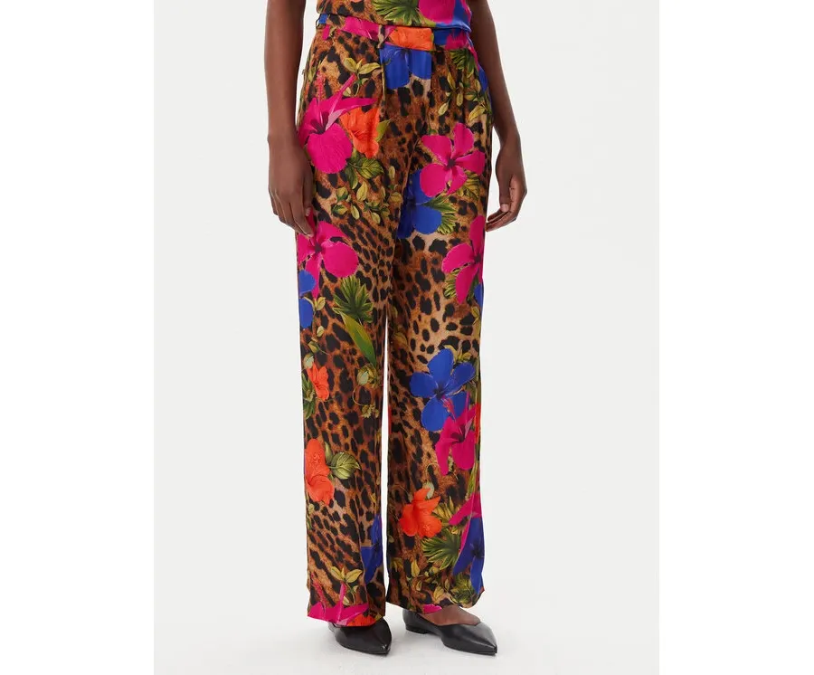 obrazek 1 Lola Casademunt by Maite Spodnie palazzo MS2514015 Kolorowy Wide Leg