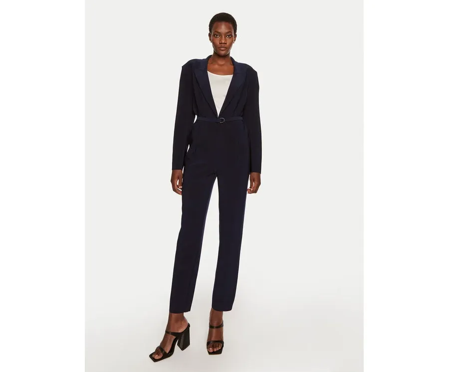 obrazek 1 NORMA KAMALI Kombinezon KK224JPLE13951 Granatowy Relaxed Fit