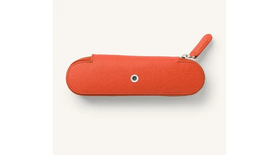 obrazek 1 Śliczne, pomarańczowe etui na pióra - Graf von Faber-Castell