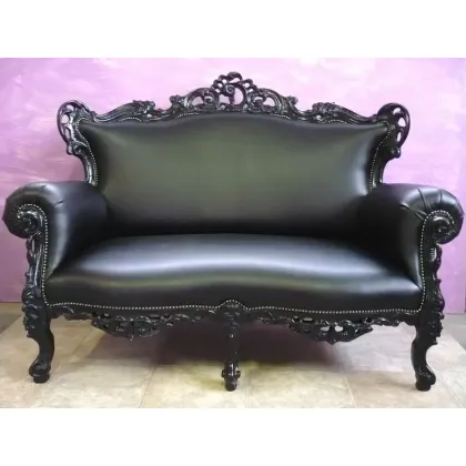 Zdjęcie Luksusowa sofa 2-osobowa Regency lakierowana