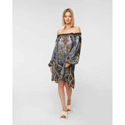 Zdjęcie Sukienka Jedwabna Camilla Forever Family Off Shoulder