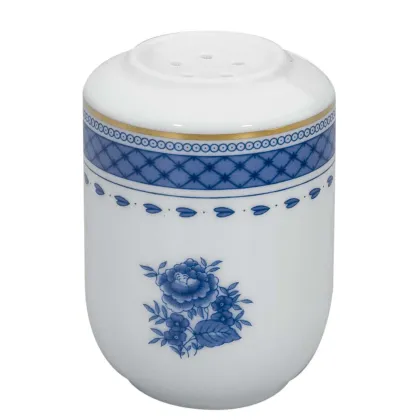 Zdjęcie Klasyczna porcelanowa solniczka ze stylowej kolekcji Cozinha Velha - Vista Alegre