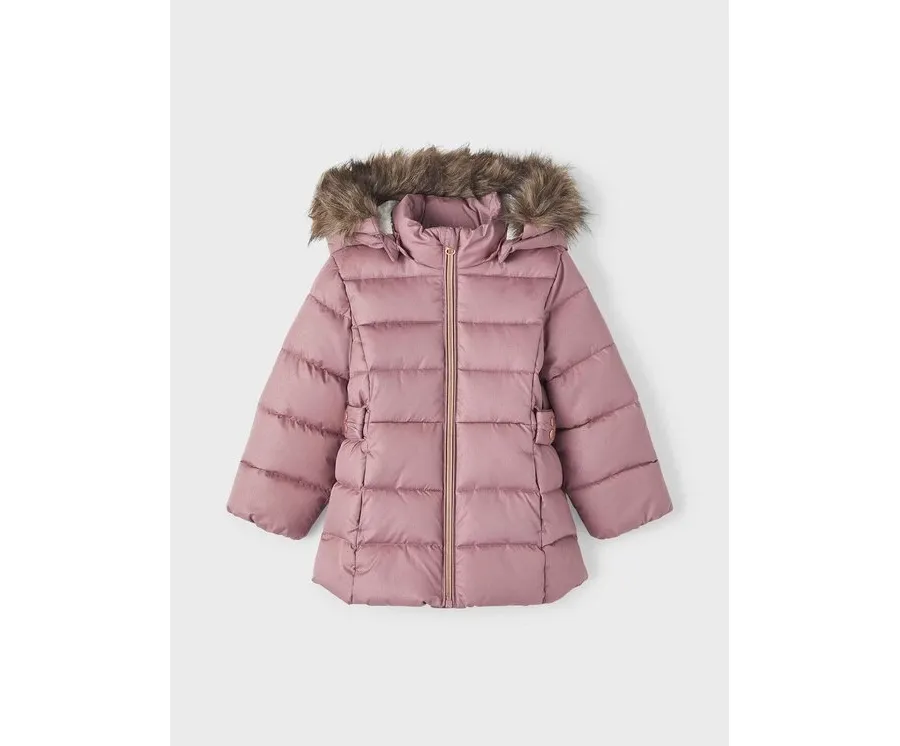 obrazek 1 NAME IT Kurtka zimowa 13218451 Różowy Regular Fit